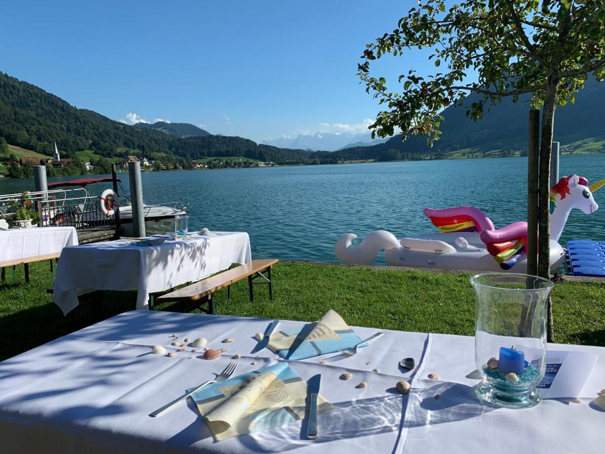 Hotel - Restaurant Eierhals Am Aegerisee Oberageri Екстер'єр фото