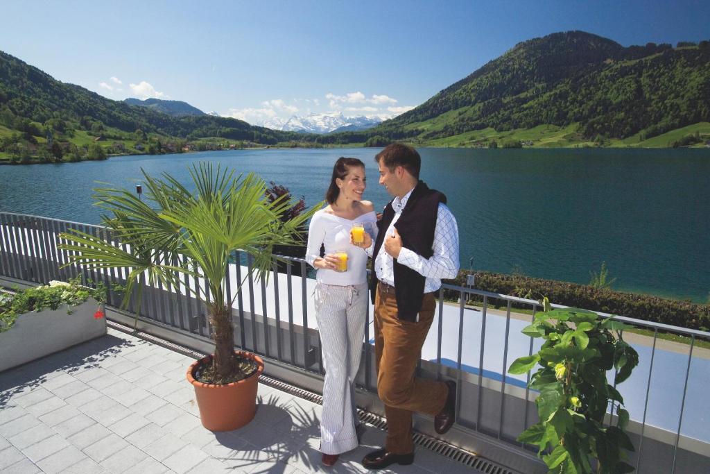 Hotel - Restaurant Eierhals Am Aegerisee Oberageri Екстер'єр фото